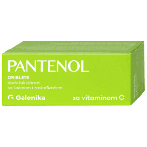 GALENIKA Pantenol sa vitaminom C oriblete 20kom slide slika