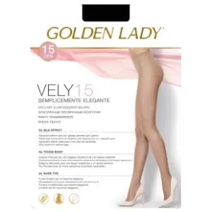 GOLDEN LADY Vely hulahopke 15den crne L-4 slide slika