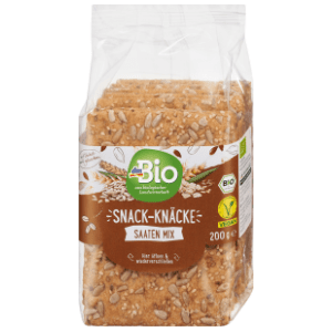 Hrskavi hleb DM BIO sa semenkama organski 200g slide slika