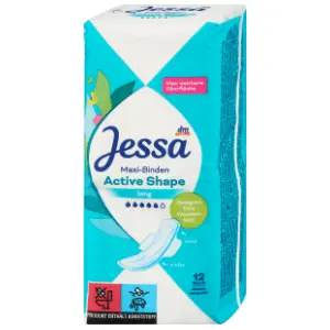 JESSA Active shape maxi ulošci dugi 12kom slide slika