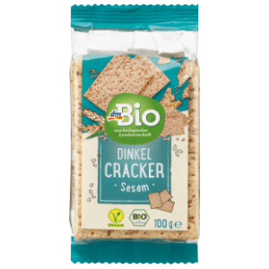 Krekeri DM BIO integralni od spelte i susama 100g slide slika