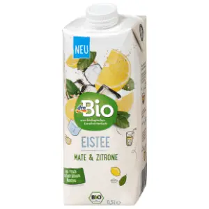 Ledeni čaj DM BIO mate čaj limun 500ml slide slika