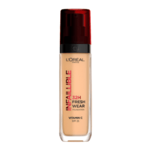L'OREAL Infaillible 32h fresh wear tečni puder SPF25 235 honey slide slika