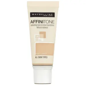MAYBELLINE Affinitone tečni puder 03 light sand beige slide slika