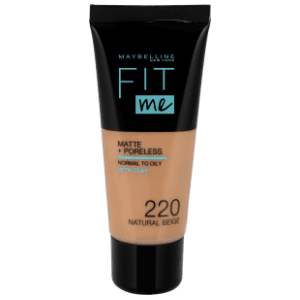 MAYBELLINE Fit me matte tečni puder 220 natural beige 30ml slide slika