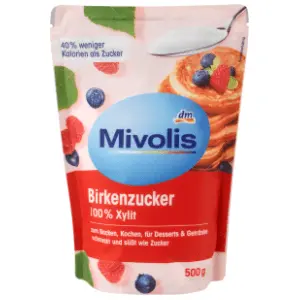 MIVOLIS stoni zaslađivač ksilitol 100% dobijen iz breze 500g slide slika