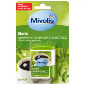 MIVOLIS stoni zaslađivač steviol glikozid tablete 100kom slide slika