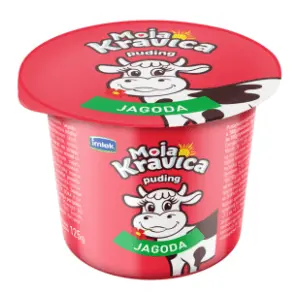 MOJA KRAVICA puding jagoda 125g Imlek slide slika