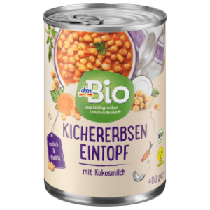 DM BIO organsko jelo sa leblebijom i kokosovim mlekom 400g slide slika