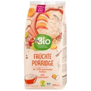 DM BIO ovsena kaša voćna 500g slide slika