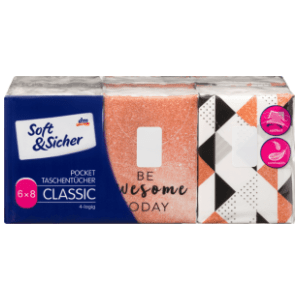 Papirne maramice SOFT&SICHER 4sloja 6kom (više vrsta) slide slika