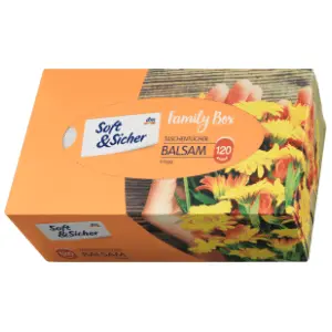 Papirne maramice SOFT&SICHER balsam kutija 4sloja 120kom slide slika