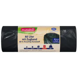 PROFISSIMO kese za smeće Nature recycling crne 60l 20kom slide slika