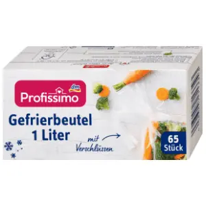 PROFISSIMO kese za zamrzivač 1l 65kom slide slika