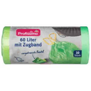 PROFISSIMO vreće za smeće sa trakom 60l 30kom slide slika