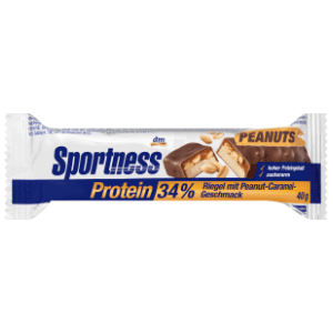 Proteinska štanglica SPORTNESS kikiriki i karamela 40g slide slika