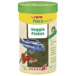 SERA Flora nature veggie hrana za ribice biljojede 100ml slide slika