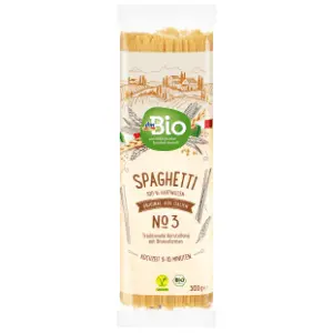Špagete DM BIO od osušene durum pšenice 500g slide slika
