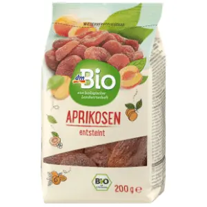 Suva kajsija DM BIO bez koštice 200g slide slika