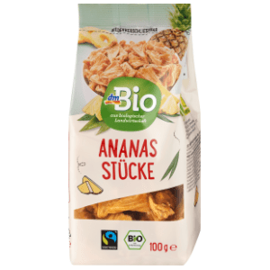 Suvi ananas DM BIO komadići 100g slide slika