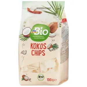 Suvi kokos DM BIO u listićima 100g slide slika