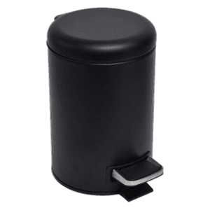 TENDANCE kanta za smeće sa pedalom soft close mat crna 3l slide slika
