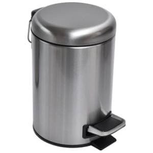 TENDANCE kanta za smeće sa pedalom soft close metal hrom 3l slide slika