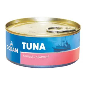 Tunjevina OCEAN komadi u salamuri 160g slide slika