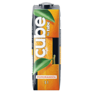 Voćni sok CUBE By Tube pomorandža 1l slide slika