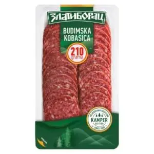 ZLATIBORAC Budimska kobasica kamper slajs 210g slide slika