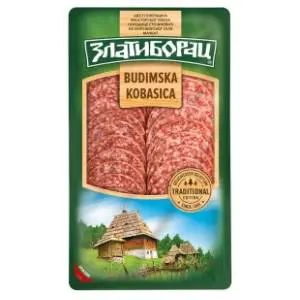 ZLATIBORAC budimska kobasica slajs 100g slide slika