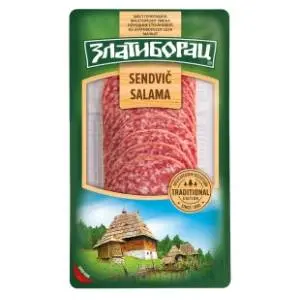 ZLATIBORAC sendvič salama slajs 100g slide slika