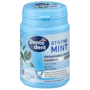 Žvake DONTODENT Strong mint 50kom slide slika
