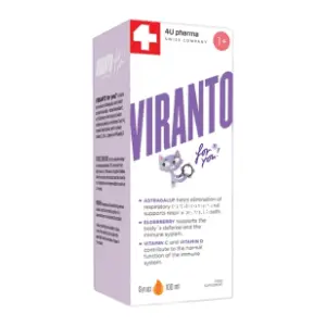 4U PHARMA Viranto for you sirup 1g+ 100ml slide slika