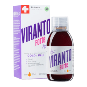 4U PHARMA Viranto forte sirup 3g+ 100ml slide slika