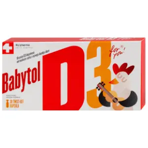 4U PHARMA Babytol D3 twist off kapsule 30kom slide slika