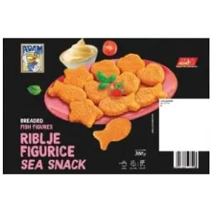 ADAM panirane riblje figurice 300g slide slika