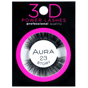 AURA 3D Power lashes veštačke trepavice 23 story 1kom slide slika