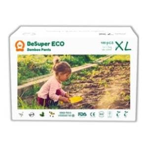 BESUPER pelene pants eco bamboo XL 100kom slide slika