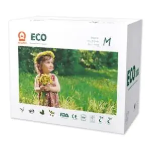 BESUPER pelene eco bamboo M 96kom slide slika