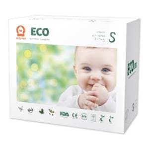 BESUPER pelene eco bamboo S 102kom slide slika