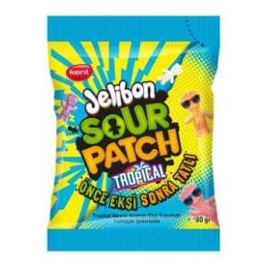 Gumene bombone KENT sour patch tropical 80g slide slika