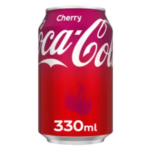 COCA COLA cherry 330ml slide slika