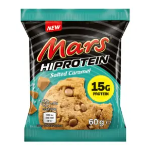 Keks MARS Hi protein cookies salted caramel 60g slide slika
