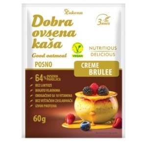 DOBRA ovsena kaša creme brule 60g slide slika