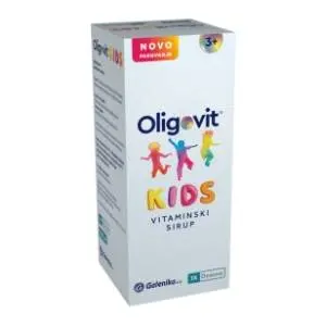 GALENIKA Oligovit vitaminski sirup za decu 100ml slide slika