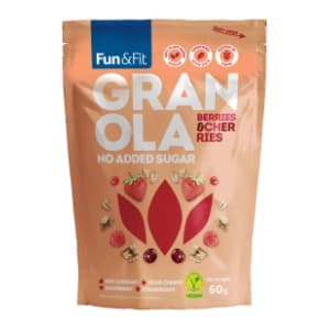 FUN&FIT Granola crveno voće 60g slide slika