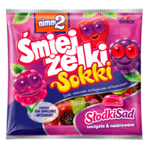 Gumene bombone NIMM2 crveno voće 90g slide slika