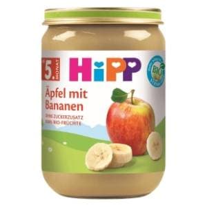 HIPP Bio kašica jabuka banana 190g slide slika