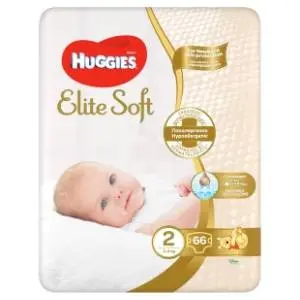 HUGGIES pelene Elite Soft 2 66kom slide slika